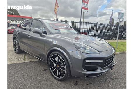Grey 2019 Porsche Cayenne Wagon Turbo
