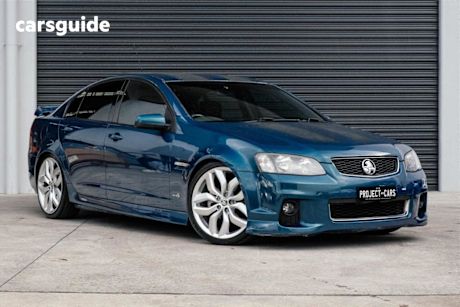 Blue 2012 Holden Commodore Sedan Sv6