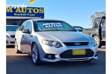 Silver 2011 Ford Falcon Sedan XR6 R