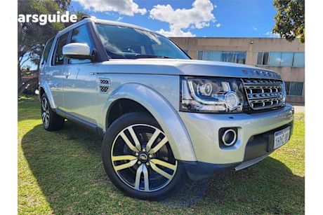 Silver 2014 Land Rover Discovery 4 Wagon 3.0 Sdv6 Hse