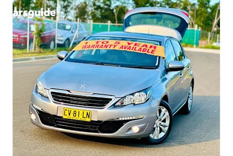 Grey 2016 Peugeot 308 Hatchback Active