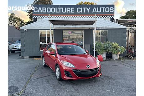 Red 2009 Mazda 3 Hatchback Neo Sport