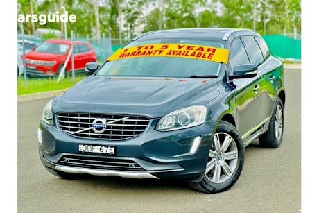 Grey 2015 Volvo XC60 Wagon D4 Luxury