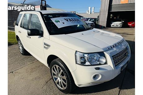 White 2009 Land Rover Freelander 2 Wagon Hse (4X4)