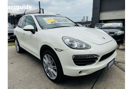 White 2012 Porsche Cayenne Wagon S Hybrid