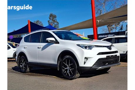 White 2018 Toyota RAV4 Wagon Gxl (4X4)