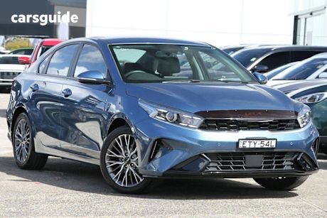 Blue 2022 Kia Cerato Sedan SPORT+ F