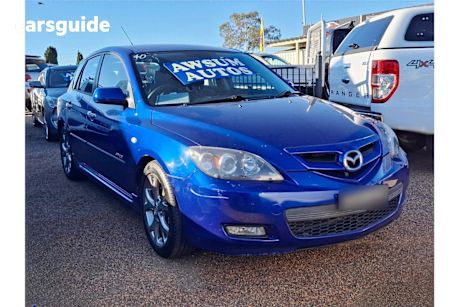 Blue 2008 Mazda Mazda3 Hatch SP23 F