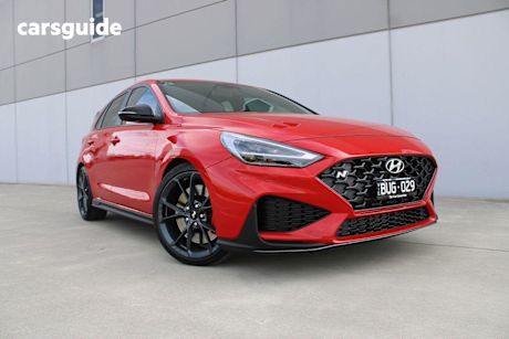 Red 2021 Hyundai I30 Hatchback N