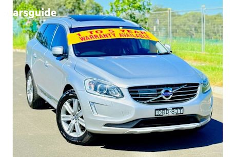 Silver 2015 Volvo XC60 Wagon T5 Luxury