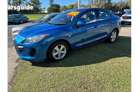 Blue 2012 Mazda 3 Sedan Neo