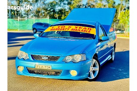 Blue 2005 Ford Falcon Utility Xr6T