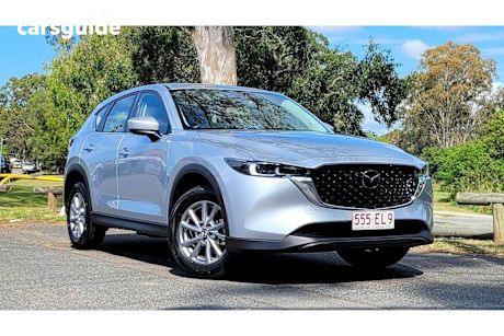 Silver 2022 Mazda CX-5 Wagon Maxx Sport (Fwd)
