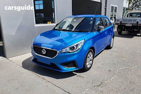 Blue 2024 MG MG3 Hatchback Core
