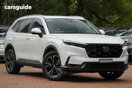 White 2023 Honda CR-V SUV VTI LX 4X4
