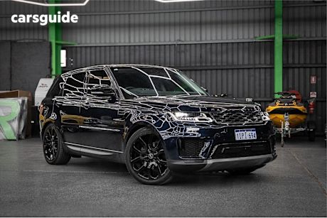 Blue 2019 Land Rover Range Rover Sport SUV SDV6 183KW SE 4X4