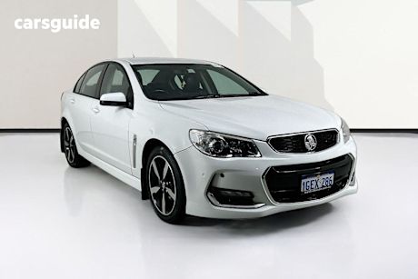White 2017 Holden Commodore Sedan Sv6