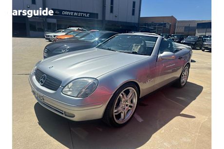Silver 1999 Mercedes-Benz SLK230 Convertible Kompressor