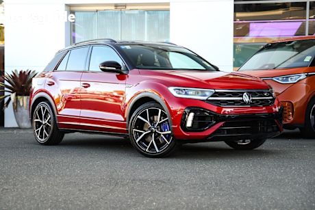 Red 2025 Volkswagen T-ROC Wagon R