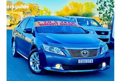 Grey 2013 Toyota Aurion Sedan Presara