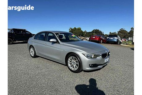 Silver 2012 BMW 320D Sedan Modern Line