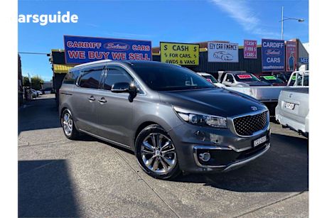 Grey 2015 Kia Carnival Wagon Platinum (W/O 2Nd Row Heated)