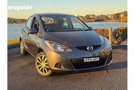 Grey 2009 Mazda Mazda2 Hatch NEO F