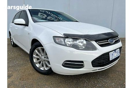 White 2013 Ford Falcon Sedan Xt Ecoboost