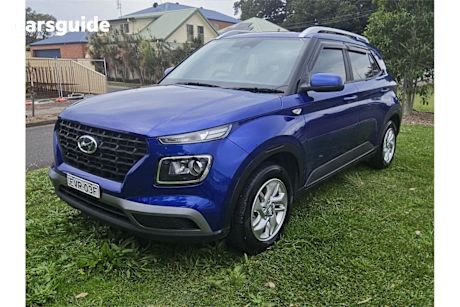Blue 2022 Hyundai Venue Wagon