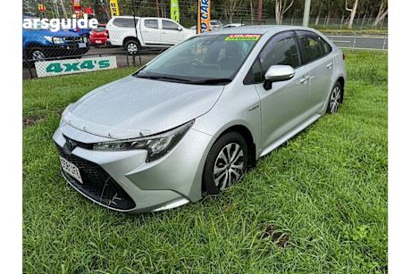 Silver 2019 Toyota Corolla Sedan Ascent Sport (Hybrid)