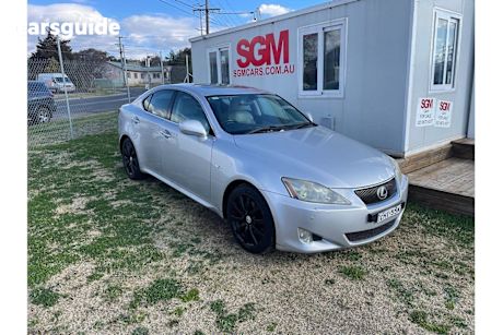 Silver 2007 Lexus IS Sedan SPORTS LUXURY GSE20R