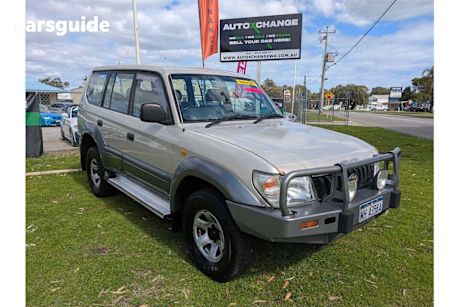 Silver 1997 Toyota Landcruiser Prado Wagon Gxl (4X4)