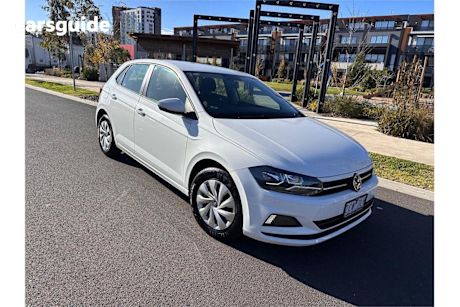 White 2021 Volkswagen Polo Hatchback 70Tsi Trendline