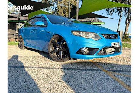 Blue 2008 Ford Falcon Sedan XR6 TURBO R