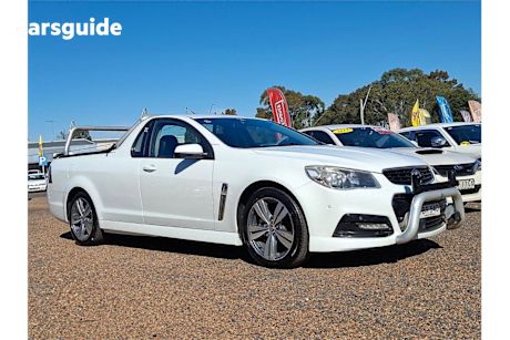 White 2014 Holden UTE Ute Tray SV6 R