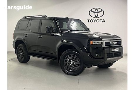 Black 2024 Toyota Landcruiser Prado Wagon Gxl