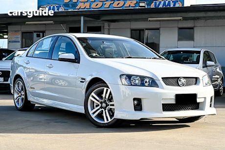 White 2008 Holden Commodore Sedan Ss