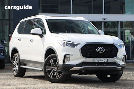 White 2024 LDV D90 Wagon Executive (4Wd) D20