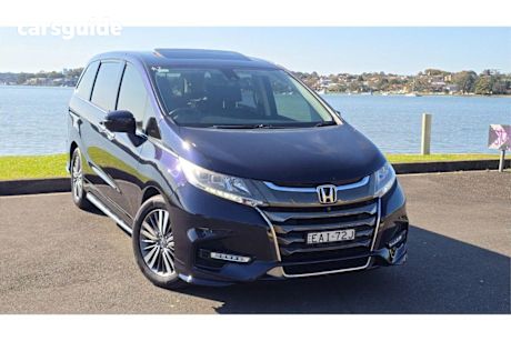 Blue 2019 Honda Odyssey SUV VTI-L F