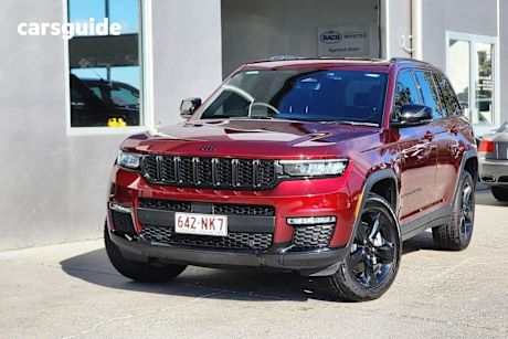 Red 2023 Jeep Grand Cherokee Wagon Night Eagle 5 Seat (4X4)