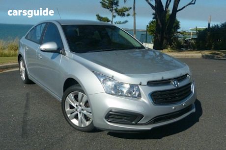 Silver 2015 Holden Cruze Sedan EQUIPE F