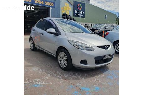 Silver 2008 Mazda 2 Hatchback Neo