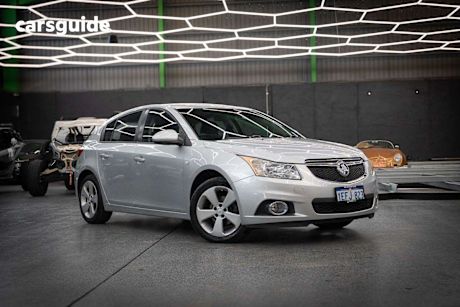 Silver 2013 Holden Cruze Hatch EQUIPE F