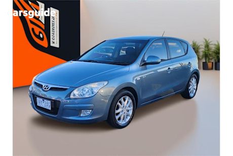 Blue 2009 Hyundai I30 Hatchback Slx