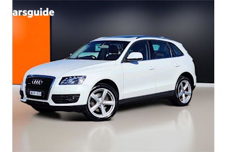White 2009 Audi Q5 Wagon 3.0 Tdi Quattro