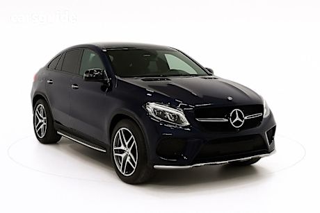 Blue 2016 Mercedes-Benz GLE350 Coupe D 4Matic