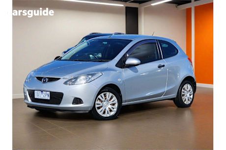 Silver 2008 Mazda Mazda2 Hatch NEO F