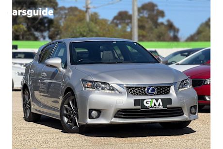 Silver 2011 Lexus CT Hatch CT200H F SPORT F