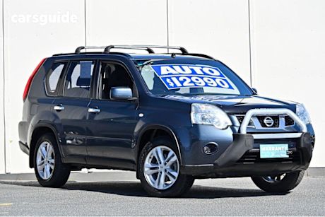 Blue 2012 Nissan X-Trail SUV ST 4X4
