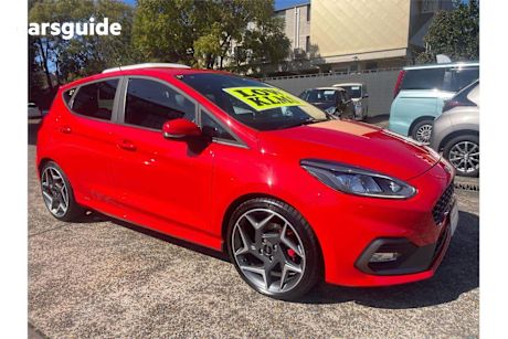 Red 2021 Ford Fiesta Hatch ST F